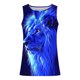 thumbnail image 5 of Mens Camisetas Algodón Impreso sin Mangas Chaleco Tanque, Cuello Redondo Casual para Al Aire Libre, Diario Y Primavera Verano Desgaste, 5 of 7