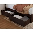 thumbnail image 6 of Pemberly Row Madison King Wood Platform Bed  and Drawers in Espresso, 6 of 15