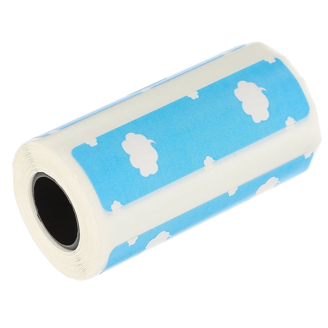 WRITWAA 4Pcs Thermal Printer Paper Roll for Children's Camera Home and Office Use 5.00X3.00X0.10cm