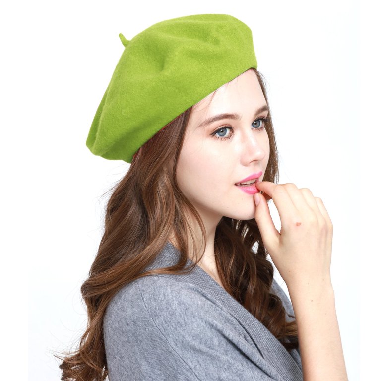 帽子 NEIGHBORHOOD BASQUE BERET WOOL Classic Winter 100% Wool Warm French Art Basque Beret Tam