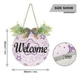 thumbnail image 3 of Simple Line Star Welcome Sign for Front Door Wreath Door Sign for Farmhouse Porch Decoration Indoor Outdoor, 3 of 7