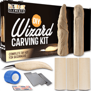 Wood Carving Kit for Beginners, Whittling Kit for Beginners, Whittling Kit, Woodworking Kits for Adults, DIY Kits for Adults, Crafts for Men, Wood Carving Kit for Kids Ages 8-12, Wood Carving Kits