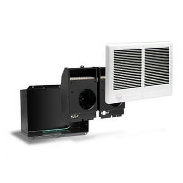 Cadet Com-Pak 4000W 240V Twin Complete Wall Heater with Thermostat, White 67527