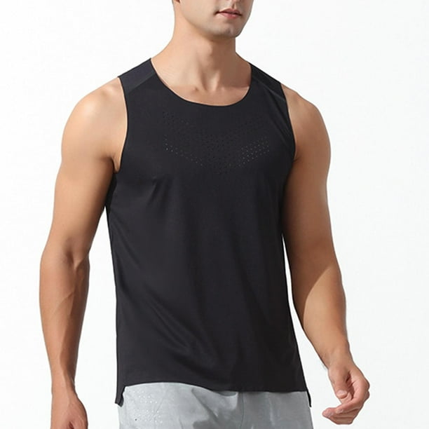 Playeras Deportivas Camiseta Sin Manga Hombre Gym Camiseta De