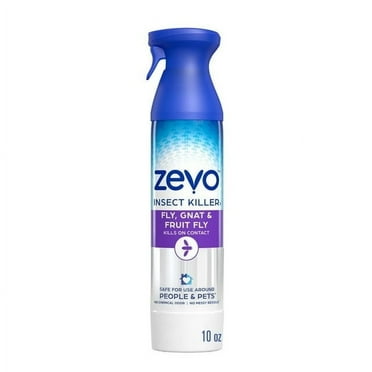 Zevo Flying Insect Killer - Fly, Gnat, & Fruit Fly - 10oz Bug Spray (4 Pack)