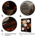 thumbnail image 3 of Designart "Ancient Dynasty Landscape III" People Framed Wall Art - Global Yellow China Art Living Room Framed Canvas Art, 3 of 6