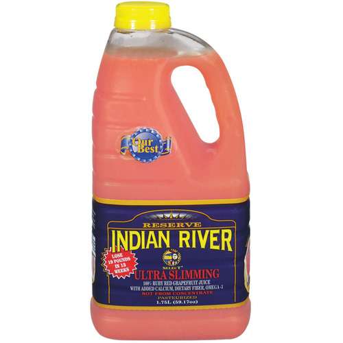 Indian River Select Ultra Slimming Ruby Red Grapefruit Juice, 59 Fl. Oz.