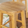 thumbnail image 6 of PJ Wood Classic Round Seat 29" Kitchen Counter Stools, Natural (Set of 10), 6 of 9