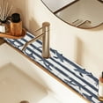 thumbnail image 2 of Yayeee Faucet Mat for Kitchen Sink 14.7" Diatomite Long Splash Guard Pad, Light Sharks, 2 of 7