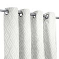thumbnail image 1 of Safdie & Co. Rideau Jacquard Capri 84L Blanc, 1 of 3