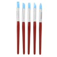 thumbnail image 1 of 5 uds moldeadores para esculpir colores de arcilla – bolígrafo moldeador con punta de goma Flexible que limpia los pinceles para pintar herramientas para tallar, 1 of 5