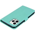 thumbnail image 5 of Compatible with iPhone 13 Pro Max Case Glitter Stylish Crystal Owl with Wrist Strap Kickstand Magnetic Leather Wallet for Women Flip Phone Case for iPhone 13 Pro Max 6.7 inch Green YK, 5 of 14