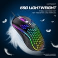 thumbnail image 5 of RGB lightweight gaming wired mouse with 7200 DPI, adjustable in 4 levels and 6 keys, programmable for PC/laptop, 5 of 9