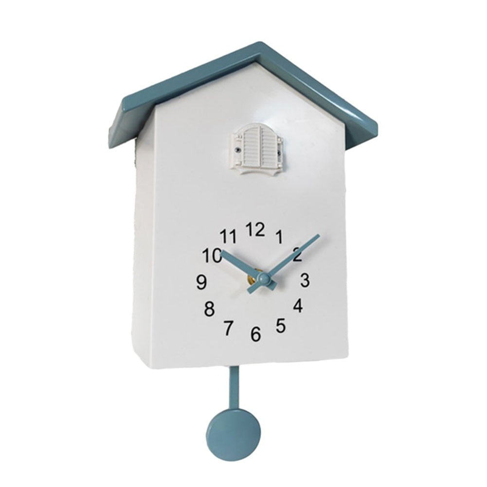 HIKVEX Cuckoo Wall Clocks Fashion Creative Pendulum Clocks Birds House Battery Powered Cuckoo Sound photo HIKVEX Cuckoo Wall Clocks Fashion Creative Pendulum Clocks Birds House Battery Powered Cuckoo Sound