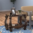 thumbnail image 3 of Acme Versailles End Table Cherry Oak, 3 of 5