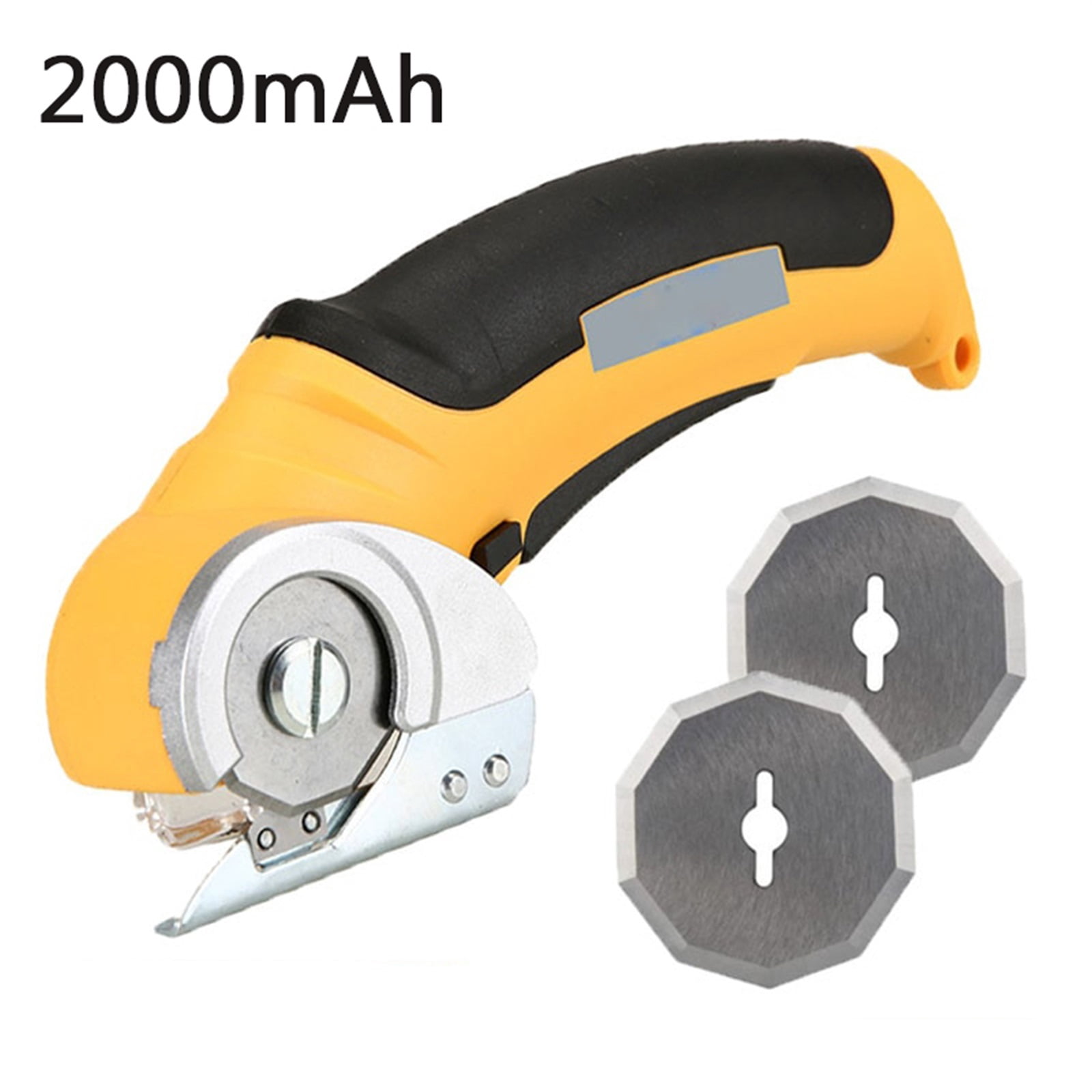 Electric Scissors Rechargeable Cordless Electric Cutter Shear For Cardboard Leather Fabric Scrapbook Carpet Electric Rotary Cutt ,Multiple Speeds