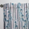 thumbnail image 3 of Designart 'Retro Lilies Flowers' Mid-Century Modern Curtain Panel, 3 of 5