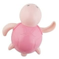 thumbnail image 4 of Termómetro de baño para bebé, adorable termómetro de agua para bañera de bebé con forma de tortuga, color rosa, 4 of 12