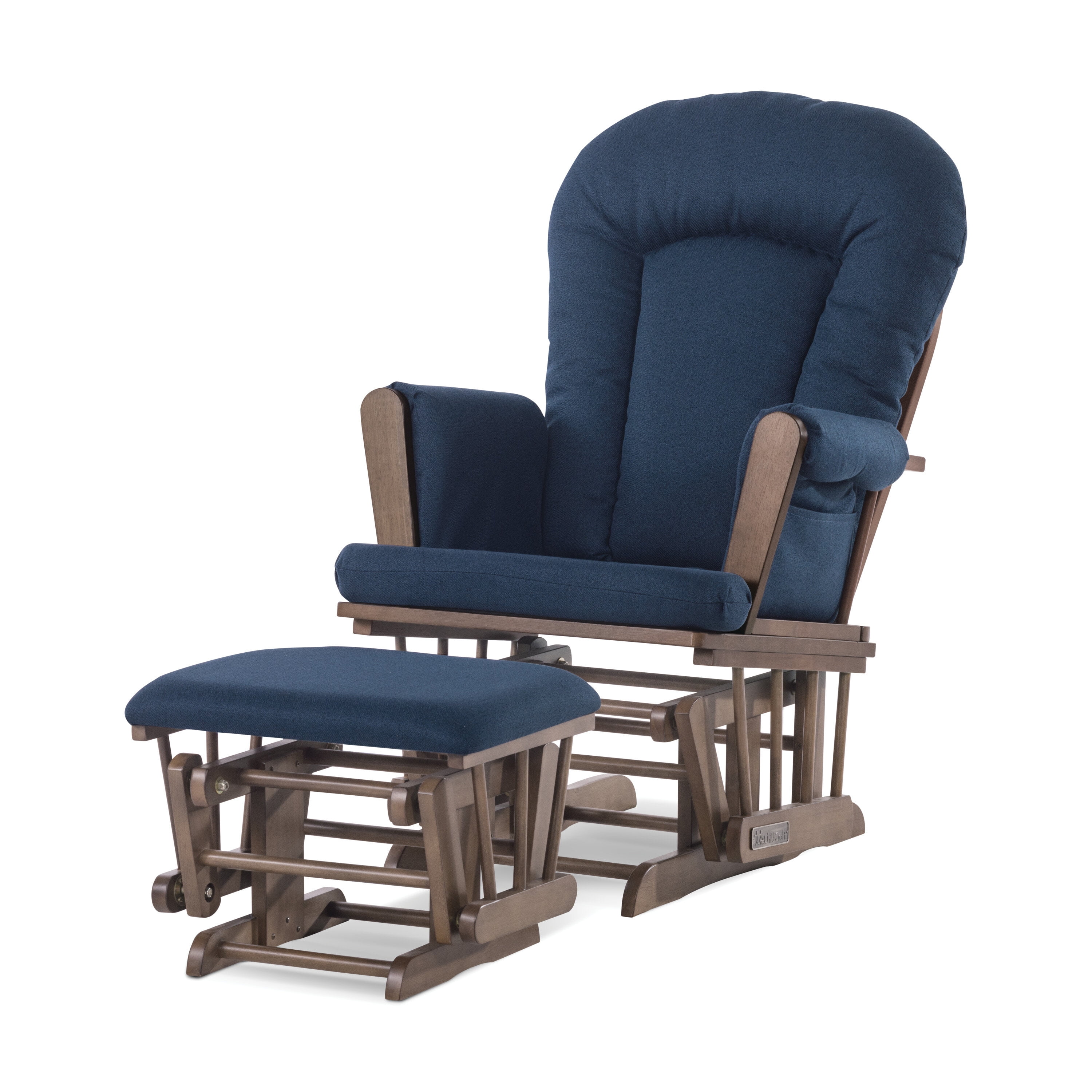 Forever Eclectic by Child Craft Tranquil Glider Rocker and Ottoman Set