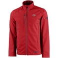 thumbnail image 2 of Men's Cutter & Buck Scarlet San Francisco 49ers Evoke Eco Softshell Recycled Full-Zip Jacket, 2 of 3