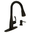 thumbnail image 4 of Essie Touchless Single-Handle Pulldown Sprayer Kitchen Faucet in Mediterranean Bronze, 4 of 4