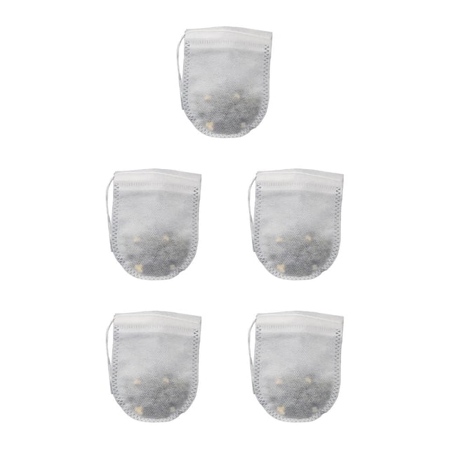 Injueey 100 Uds bolsitas de té con cuerda vacías perfumadas Heal Seal bolsa filtro papel hierba té tela bolsillo desechable seguridad Type2