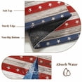 thumbnail image 6 of Independence Day Area Rugs 3'x5', Washable Small Throw Rugs for Living Room Bedroom, 4 of July Blue Red Stars Striped Wood Indoor Outdoor Rug Non-Slip Low Pile Carpet Runner Reversible Floor Mats, 6 of 8