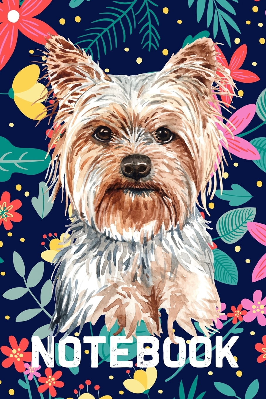 Notebook Notizbuch liniert für Yorkshire Terrier Hundebesitzer 120