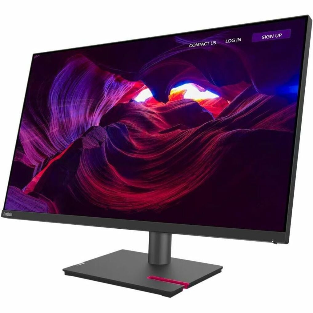 Lenovo ThinkVision P32p-30 32" Class 4K UHD LED Monitor - 16:9 - Raven Black - 31.5" Viewable - In-plane Switching (IPS) Technology - WLED Backlight - 3840 x 2160 - 1.07 Billion Colors - 350 Nit - ...