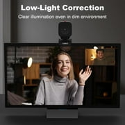 NBD 2K Webcam for PC & Laptop, Autofocus Computer Camera with Dual AI-Noise Canceling Microphones