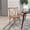 White, variant on Merrick Lane X-Back Bistro Style Wooden High Back Dining Chair in Medium with White Grain