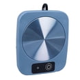 thumbnail image 2 of Calentador de tazas eléctrico Calentador de tazas inteligente Termostato de temperatura constante de 55 ℃ Posavasos para café, té Enchufe estadounidense 110 V Azul, 2 of 10