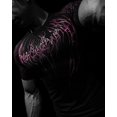 thumbnail image 1 of 2025 nueva camiseta de compresión transpirable con patrón gótico rojo Fitness verano transpirable de secado rápido hombres gimnasio ropa deportiva camiseta de moda, 1 of 5