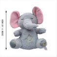 thumbnail image 3 of Calming Elephant Breathing Sleep Buddy, Portable Plush Baby Toy, 3 of 5