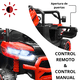 thumbnail image 2 of Montable Eléctrico para Niños Tractor 6x6 Caja de Vuelco Atomática Luz y Sonido Bluetooth 12v - Rojo, 2 of 8