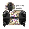 thumbnail image 4 of Fotbe Owl Back To School Luggage Cover Protector,Suitcase Protector,Scratch and Dirt Resistant,Fits 18-32 Inch Luggage-Large, 4 of 9