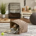thumbnail image 3 of Bone Dry Pet Storage Collection Striped Paw Patch Basket, Medium Rectangle, 1 Pack, 3 of 3