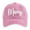Pink, variant on Riforla Mama Hats for Women Funny Adjustable Mini Baseball Cap Hats for Woman Red