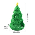 thumbnail image 6 of mdesiwst Christmas Aquarium Hideout Cave, 3D Printed Shrimp Cave, Snowman Tree Hideout for Betta Fish Shrimp Tank Decoration, 6 of 8