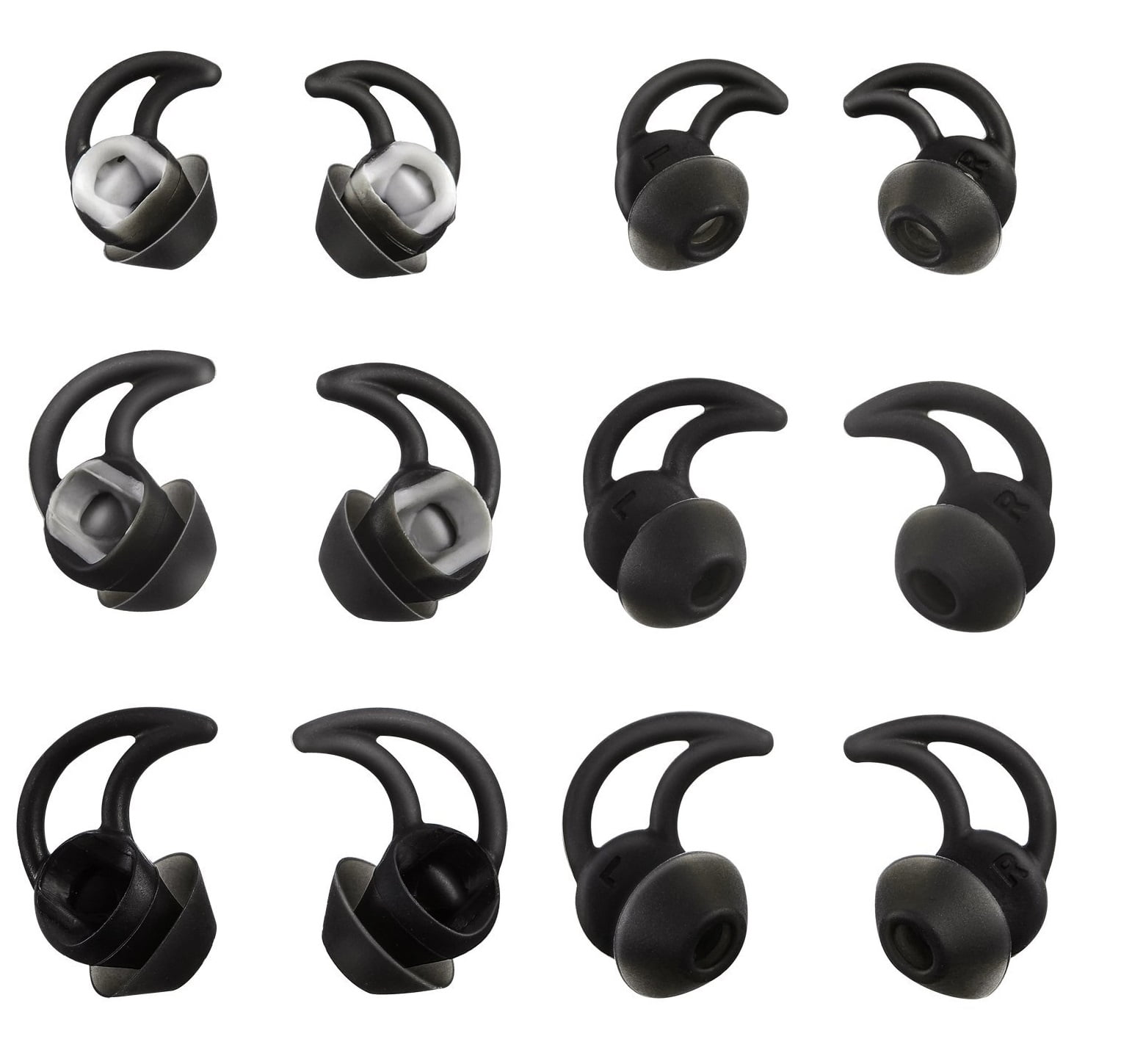 Replacement Ear Gel Tips For Bose IE2 In-Ear Noise Canceling Headphones 1 Pair