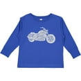 thumbnail image 3 of Inktastic Distressed Motorcycle Boys or Girls Long Sleeve Toddler T-Shirt, 3 of 5