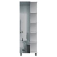 thumbnail image 4 of Urano Mirror Linen Cabinet, Four Interior Shelves, Five External Shelves White, 4 of 6