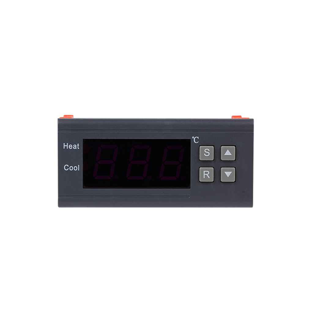 Termostato per display a LED con termostato digitale mini MH1210A con sonda sensore DC12V 