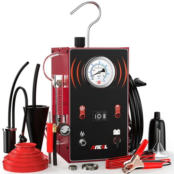 ANCEL S300 Smoke Machine Automotive EVAP Leak Detector Tester with Built-in Air Pump Dual Mode Fuel Pipe Vacuum Leak Diagnostic Test Tool for Cars, Motorcycles, Trucks, Boats, ATV and More