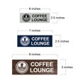 thumbnail image 5 of Basic Coffee Lounge Sign (Black Gold) - Medium, 5 of 5