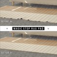 thumbnail image 3 of Grip-It Magic Stop Non-Slip Pad for Rugs Over Carpet, 5' by 7', 3 of 8