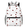 thumbnail image 1 of Disketp Ladybugs Flying On Dotted Route Mochila Estampada para Hombre y Mujer – Mochila Ligera Clásica con Múltiples Bolsillos para Universidad, Trabajo y Viajes-One Size, 1 of 5