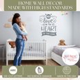 thumbnail image 2 of May Love Be Heart of this Home Quote Decals for Wall - Die-Cut Vinyl Wall Art - Kitchen Wall Stickers - Family Wall Decals - Removable Family Quotes Wall Decor, 23x18-Inch StormGray, 2 of 5