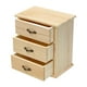 thumbnail image 3 of Organizador de escritorio de madera con cajones, caja de almacenamiento que ahorra espacio, versátil, para artículos de tocador de guardería., 3 of 9