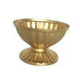 thumbnail image 5 of TISHITA Decorative Vase French Urn Planter Ornaments Flower Arranger Basin Flower Pot Small Flowerpot for Restaurant Cafe Decoration gold small, 5 of 8